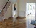 Original reclaimed wood flooring- one of Greenwich Property's hallmarks!